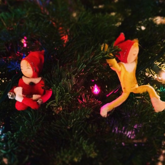 Of course my tree elves do yoga. This was a question?!